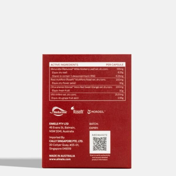 Eimele Calibrate Reds Max | 60 Capsules