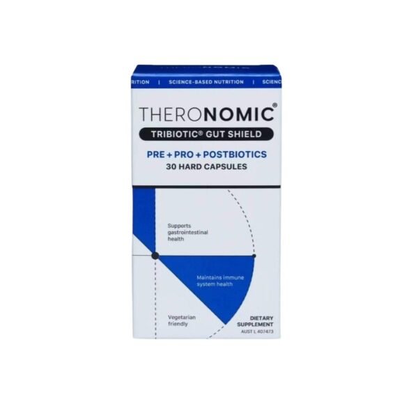 Theronomic Tribiotic Gut Shield | 30 Capsules
