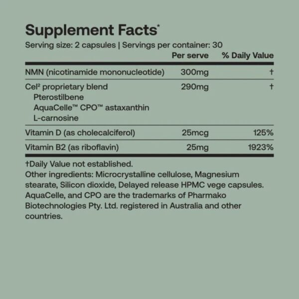 SRW Cel2 Cellular Energy | 60 Capsules