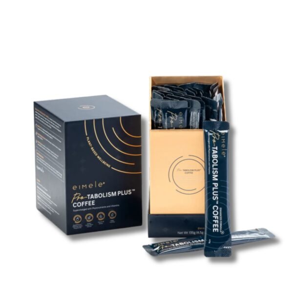 Eimele Pro-Tabolism Plus Coffee box with individual sachets