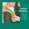 Eimele Shine Greens helps reduce bloating with digestive support