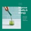 Eimele Shine Greens supports vitality and energy with B vitamins iron and magnesium