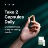 SRW Cel2 directions to take two capsules daily