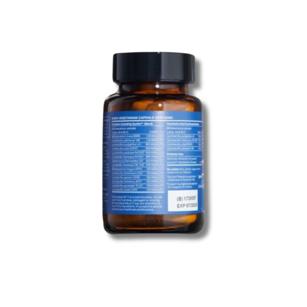 Theronomic Gut Shield Ingredients Theronomic Tribiotic Gut Shield probiotic and postbiotic ingredients