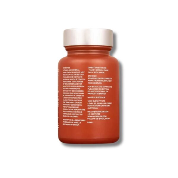 Vida Glow Hairology directions for use, storage and warnings