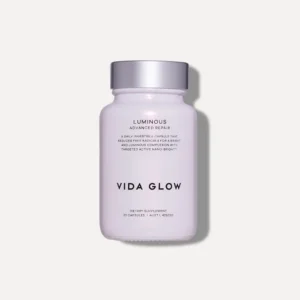 Vida Glow Luminous Advanced Repair 30 capsule bottle