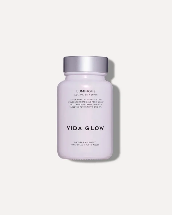Vida Glow Luminous Advanced Repair 30 capsule bottle